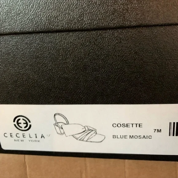 Anthropologie Cecelia NWT York Cosette Heels Size 7,5 (7M) - Picture 10 of 11